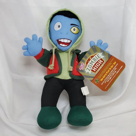 Zombie High Undead Blue Boy Doll Hooded Jacket 12" Plush Sugar Loaf 2012 - Picture 1 of 7